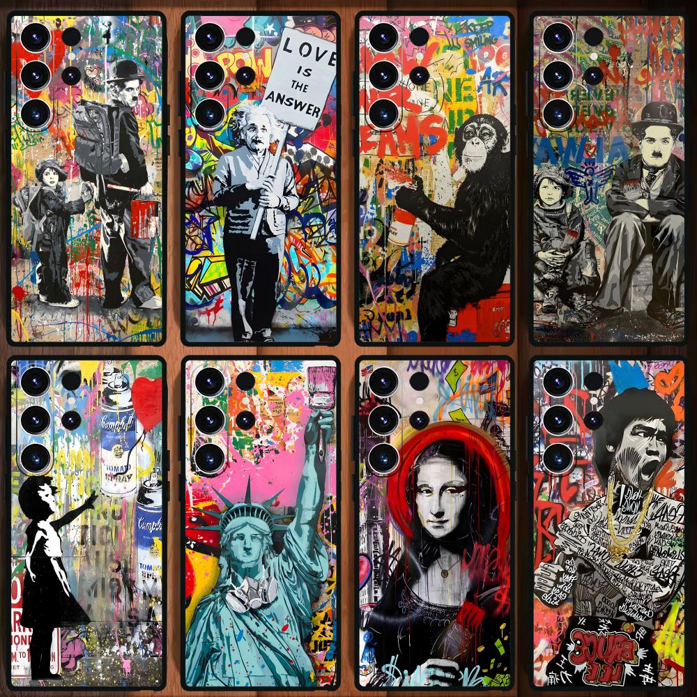 Banksy Graffiti Art  Phone Cas - огляд і ціна Samsung Galaxy S25
