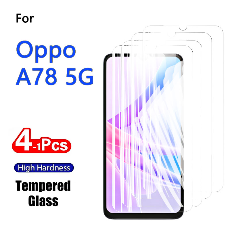 1-4PCS Screen Protectors For O - огляд і ціна Oppo A78