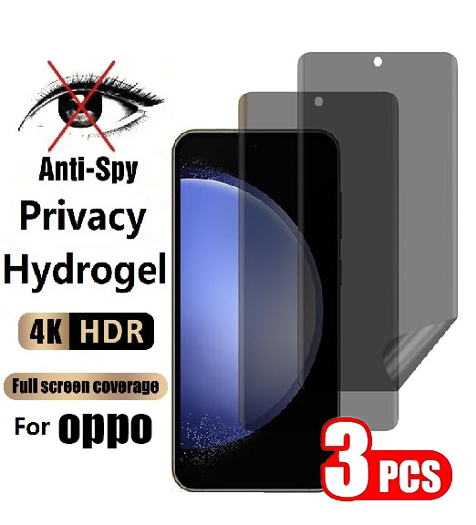 3Pcs Privacy Hydrogel Film For - огляд і ціна Oppo A78