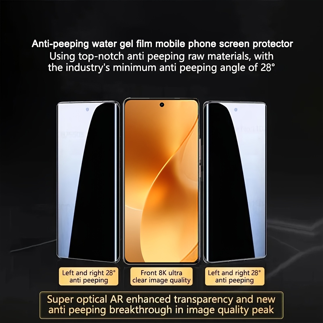3Pcs Privacy Hydrogel Film For - огляд і ціна Oppo A78