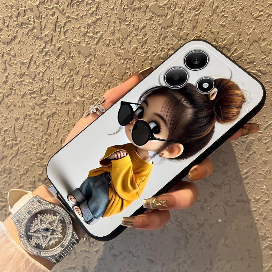 Cartoon Girl Pattern Funda Pho - огляд і ціна Xiaomi Redmi Note 13
