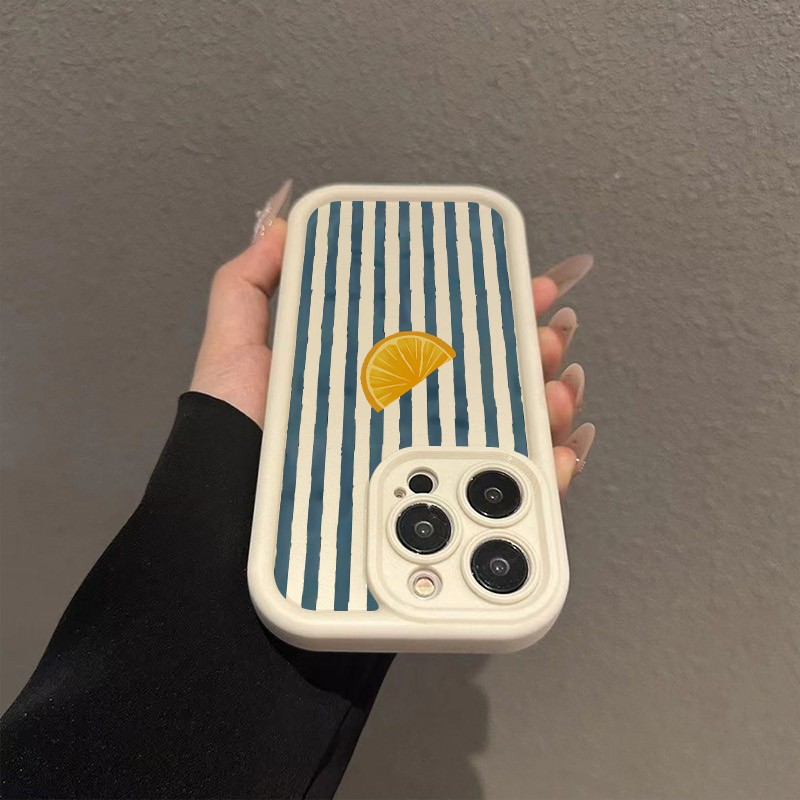 Striped Lemon Slice Pattern Ph - огляд і ціна Apple Iphone 16