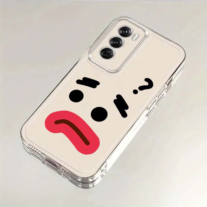 Cartoon cute emoji pattern Cas - огляд і ціна Oppo A78