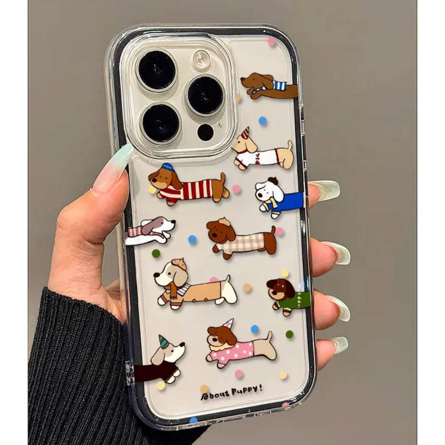 Cute Polka Dot Sausage Dog 2in - огляд і ціна Samsung Galaxy A55