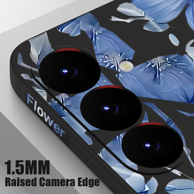 Flowers Plant Pattern Phone Ca - огляд і ціна Samsung Galaxy A55